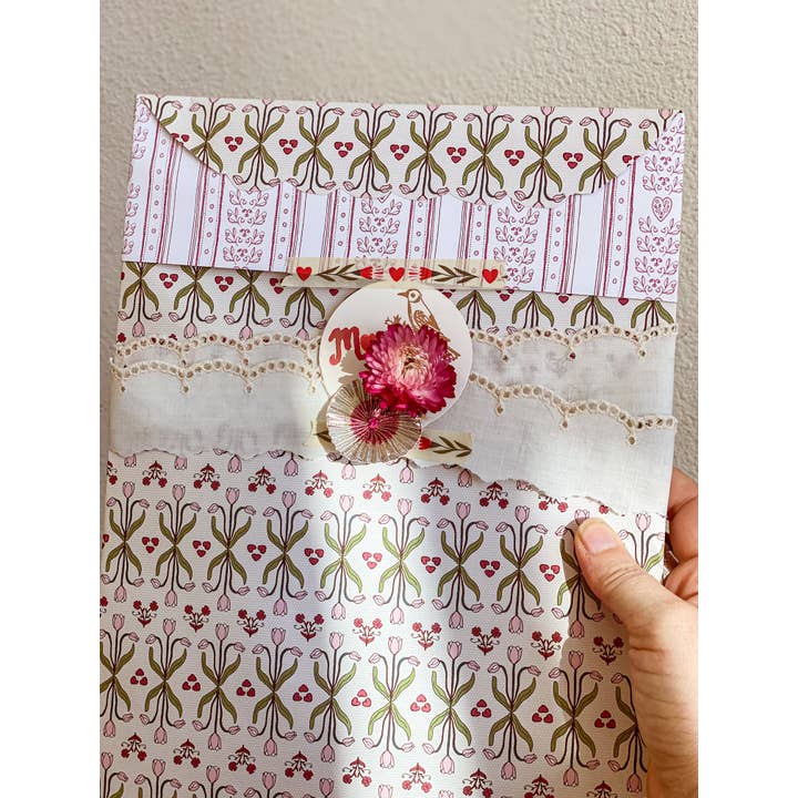 re:mused studio - Venta al por mayor Sobre de papel de regalo - Papel de regalo Brasserie - Doble cara2