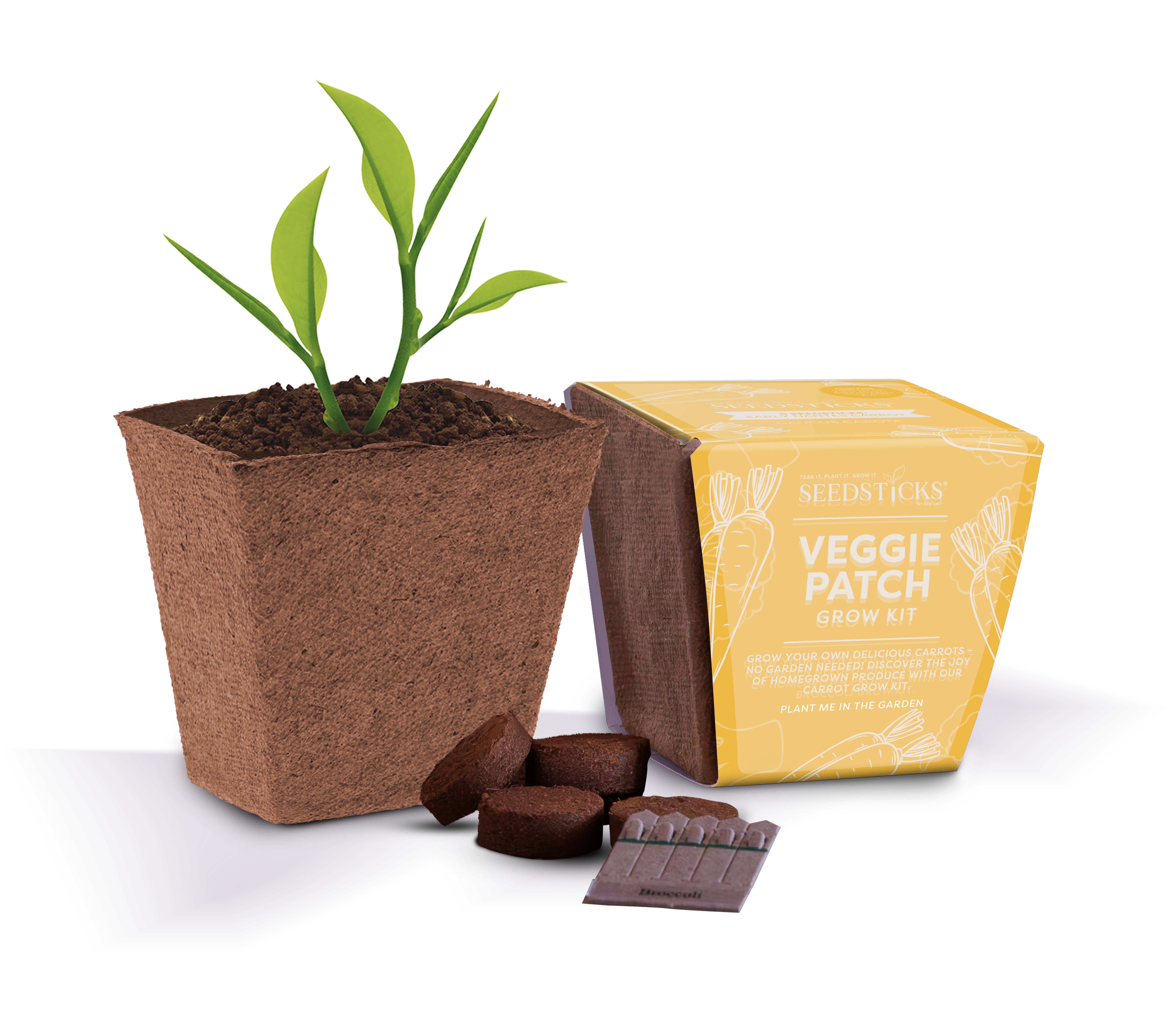 Seedsticks® – wholesale Plant seeds – Bio Pot Gardens Carrot