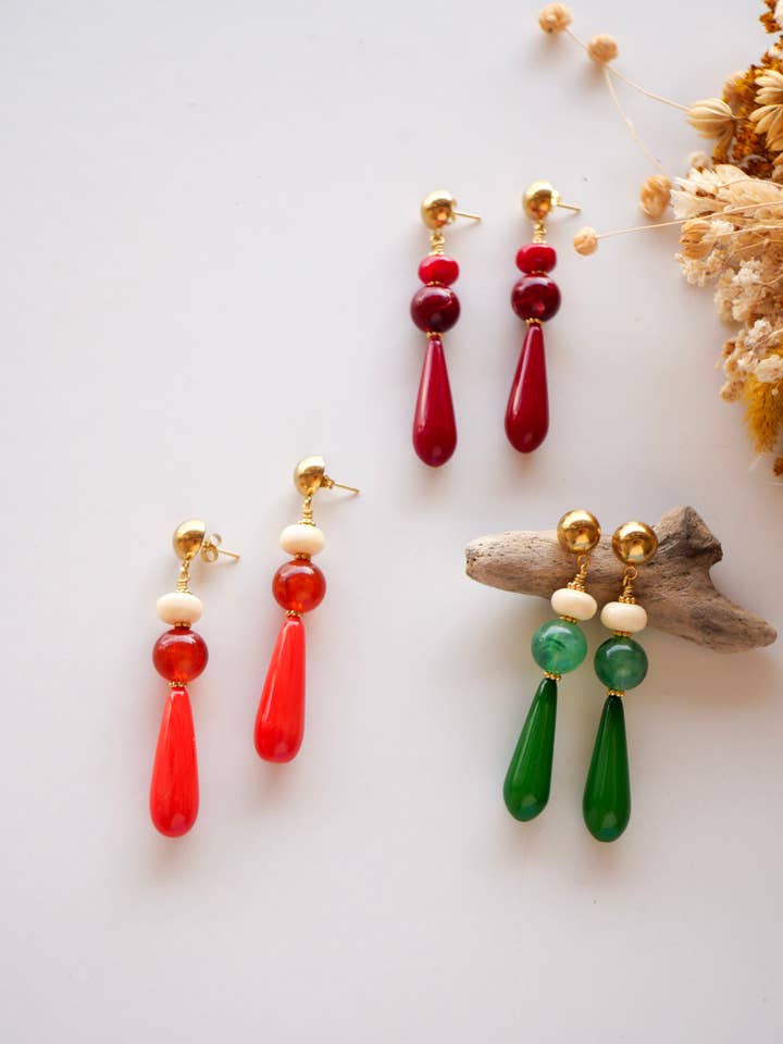 Erin oorbellen voor wholesale door Azeria Création