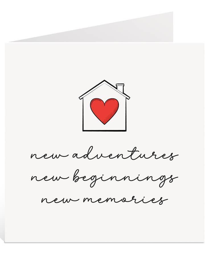 New Home Card for wholesale by Creationery