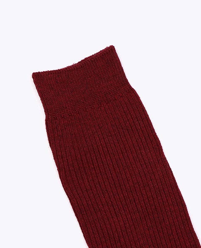 Unipap's - Wholesale Socks - Men's - Men's Red Cotton Socks No. 2 "Maurice"1