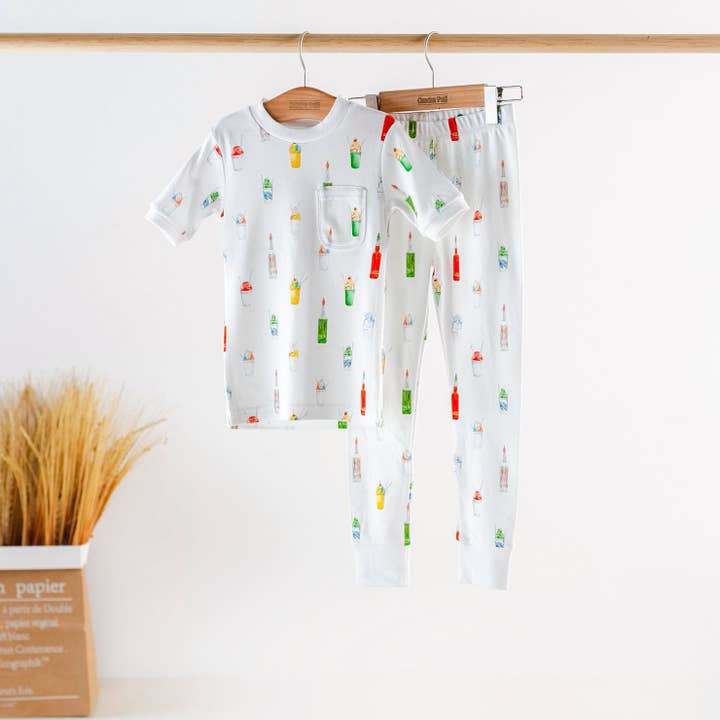 Nola Tawk - Wholesale Sleepwear Set - Kids - Sugar, Ice, & Everything Nice Organic Cotton Pajama Set