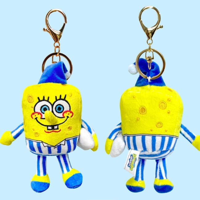 K_Wonderland - Wholesale Keychain - Unisex - SpongeBob & Patrick Plush Keychain Bag Charms Collection