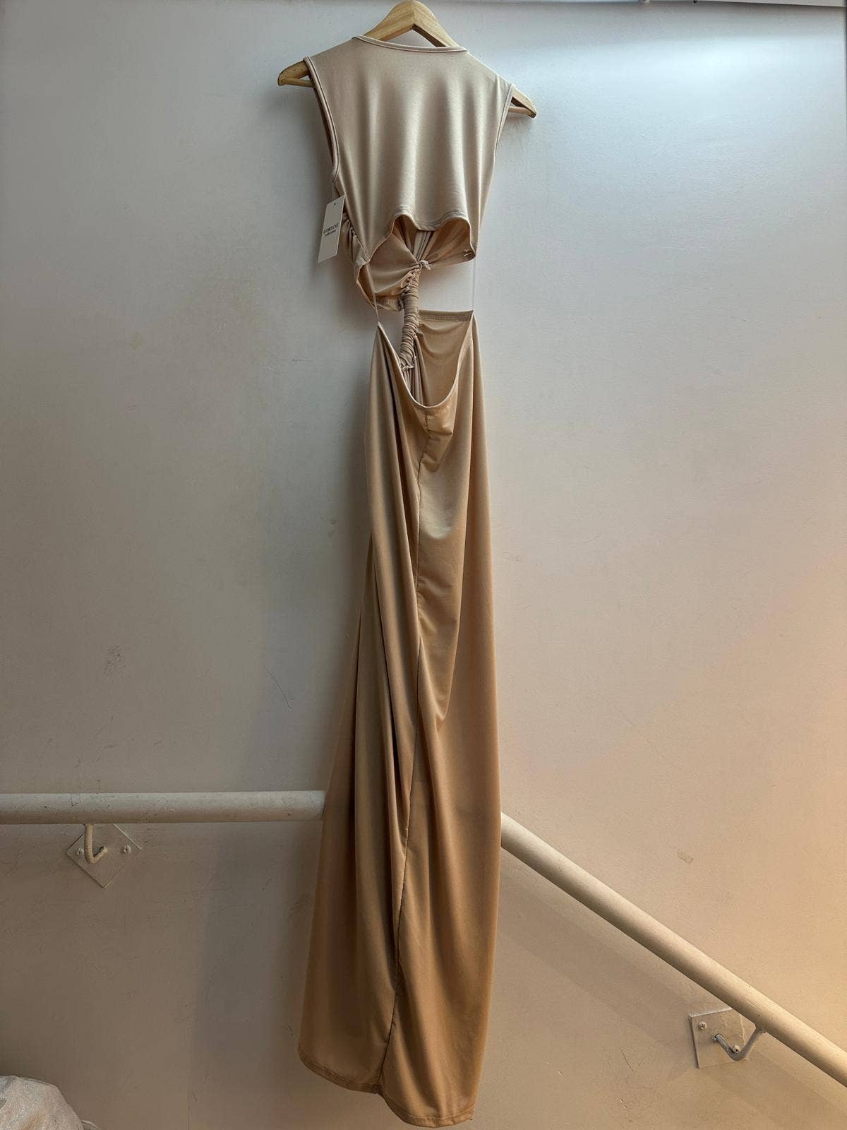 LORIANE – wholesale Gown – Women's – 6595 long dress with slit one size 14