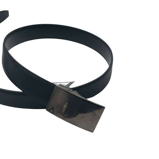 The Fitting Belt Company - Wholesale Belt – Unisex - Marcel - Black Leather Belt