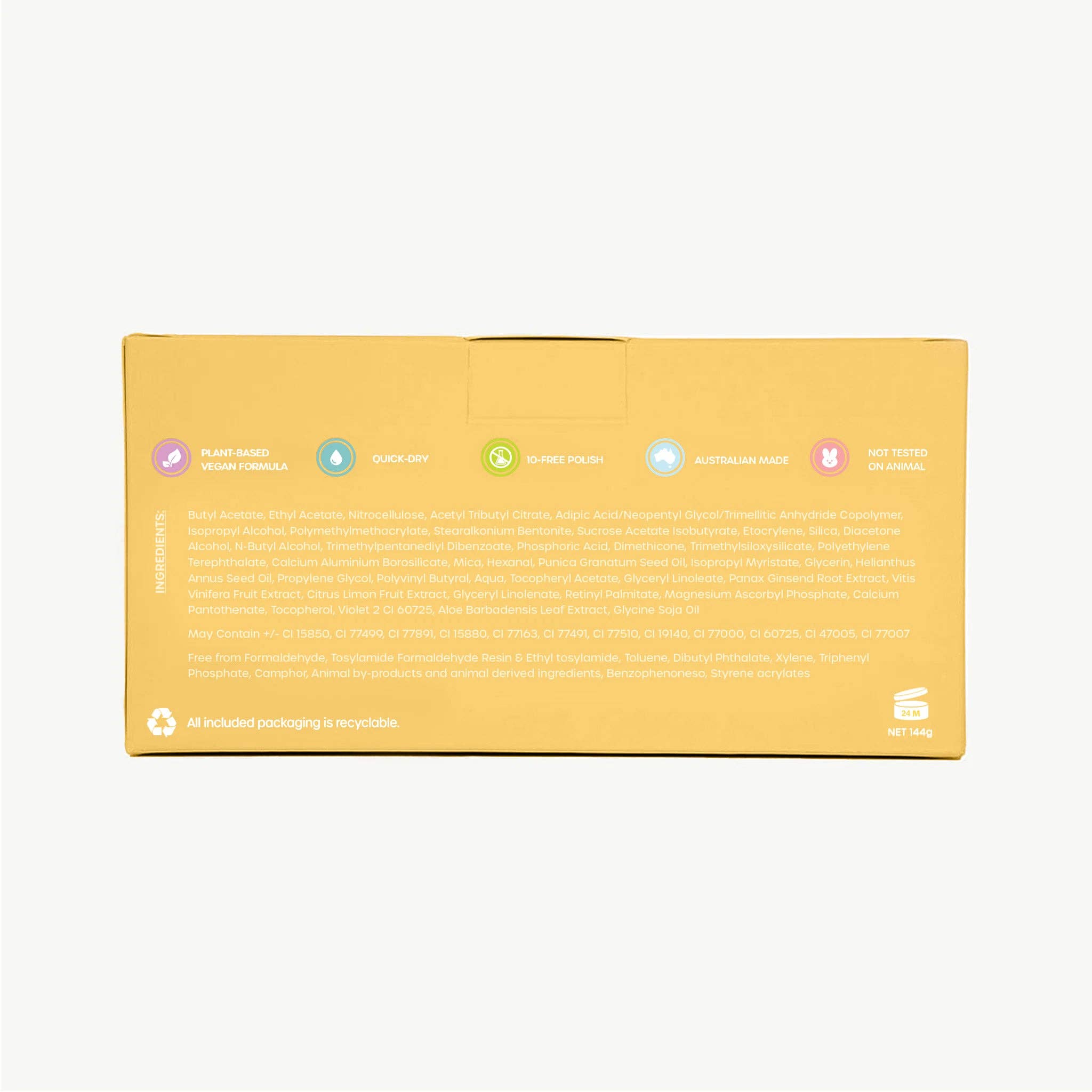 Oh Flossy – wholesale Nail polish – Child – Oh Flossy Beach Club Nail Polish Set1