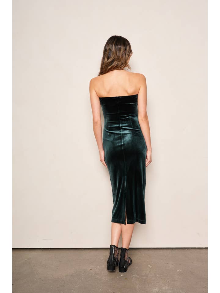emerald ADA Women's Dress - Feminine & Artisanal Style for wholesale on Faire