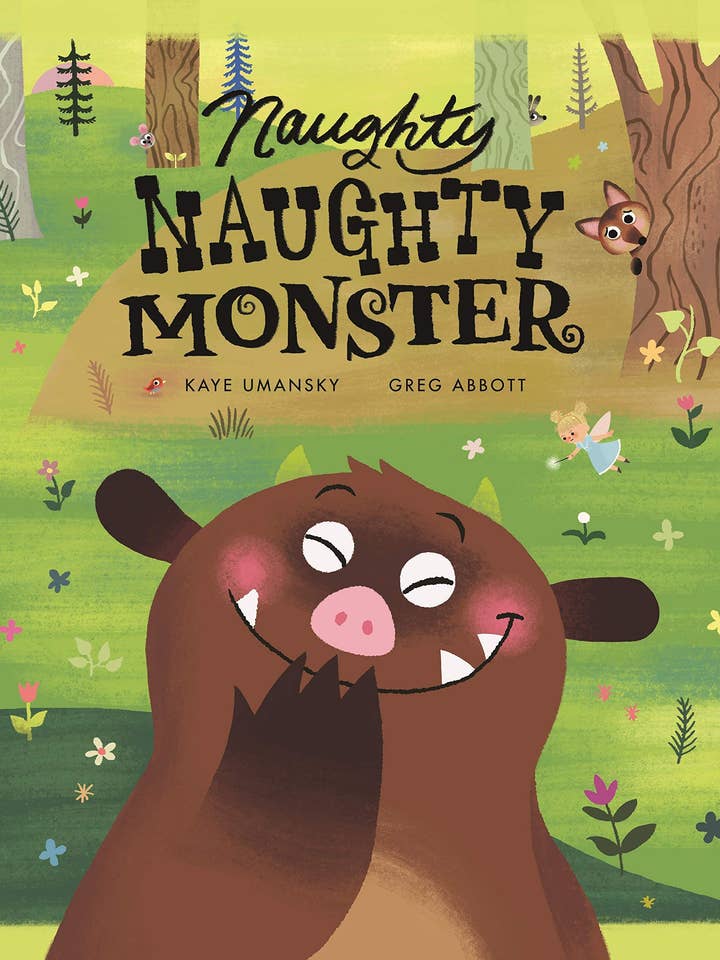 Naughty Naughty Monster by Kaye Umansky for wholesale by Boon Books
