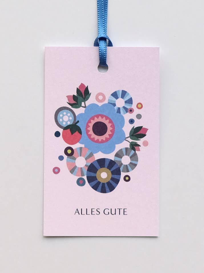 Flowers & Sweets Geschenkanhänger für den Großhandel von Haferkorn & Sauerbrey