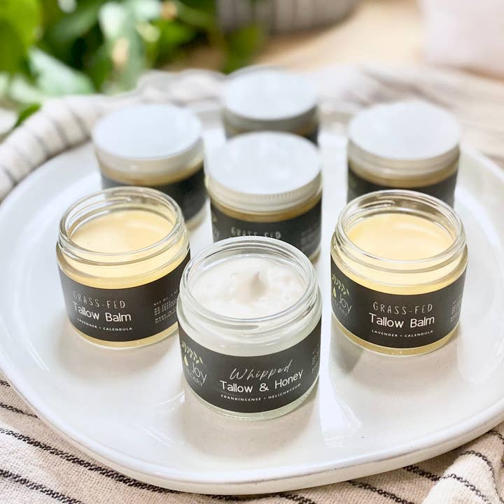 Whipped Honey Tallow for wholesale by Oil of Joy Apothecary