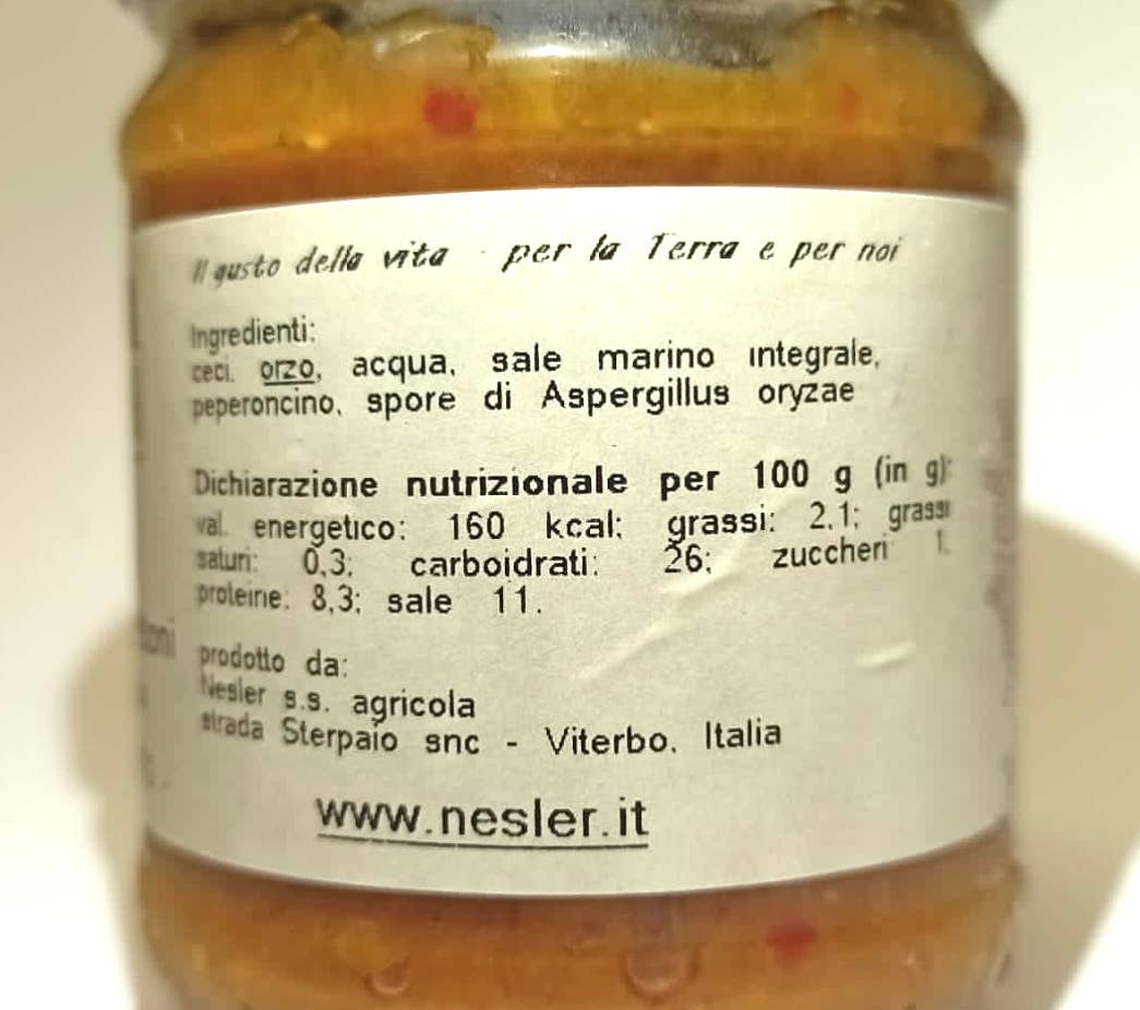 Nesler Cibo Vivo - Venta al por mayor Salsas - Toki Miso picante en trozos pequeños2