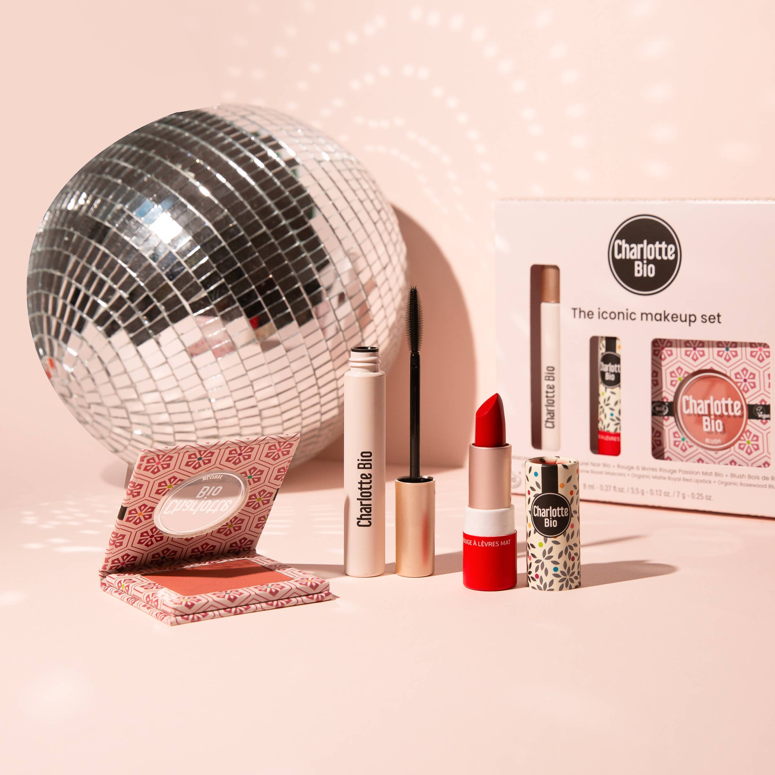 CHARLOTTE BIO – Engroshandel DIY-makeupsæt – Sæt The Iconic Makeup Set1