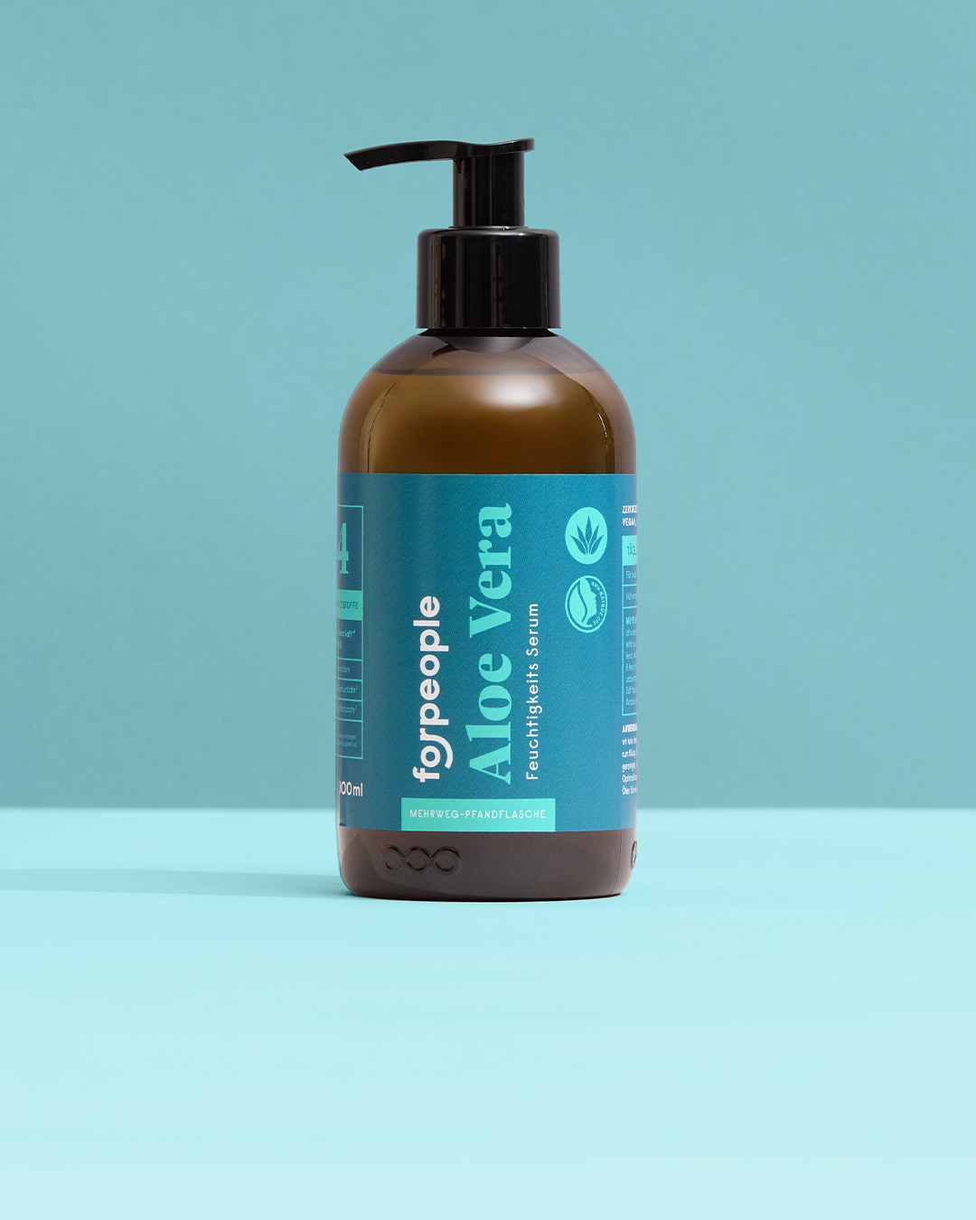 forpeople skincare GmbH - Wholesale Facial Serum/Concentrate - Aloe Vera Serum 99.6% - Pump Bottle0