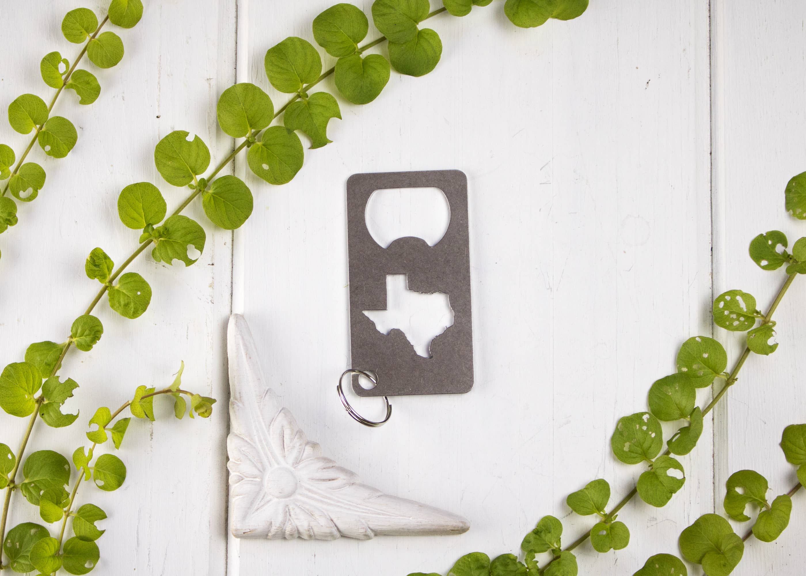 Iron Maid Art - Wholesale Bottle/Wine Opener - Texas State Stainless Steel Beer Bottle Opener Gift Bar1