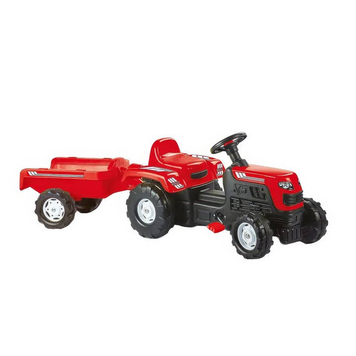 Pedal Tractor Toy With A Trailer For Kids 3+ for wholesale by Orion Toys