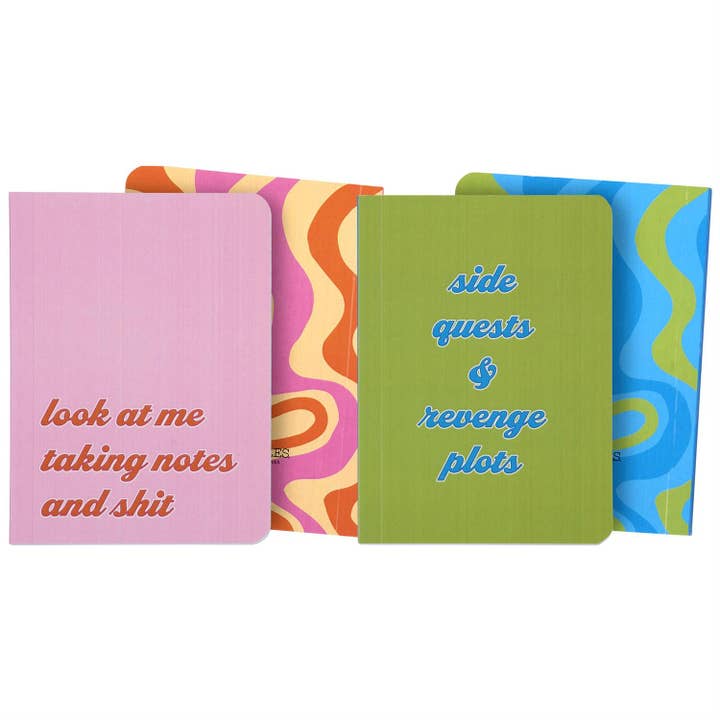 Look At Me Taking Notes Small Notebook Set for wholesale by Questionables