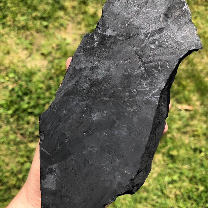 New Moon Beginnings - Wholesale Spiritual Stone/Crystal - Raw Shungite Stone - Rough Shungite from Karelia, Russia