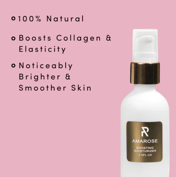 Amarose - Vente Crème hydratante pour le visage - Crème hydratante stimulante Amarose - Approvisionnement d'un mois1