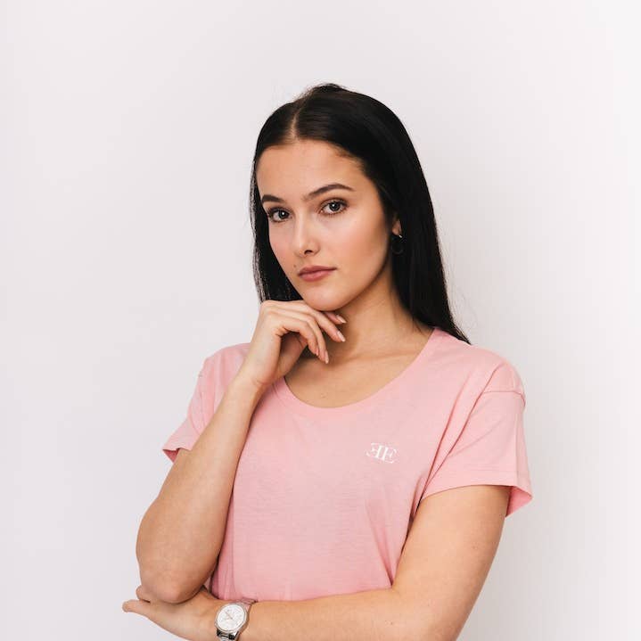 T-Shirt Bio-Baumwoll pour femme « Fine » pour la vente par Enzo Escoba | est. 2017