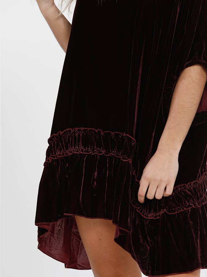 Miss Rose Sister Violet - Wholesale Tunic - Women's - WOMEN'S - Violette Luxury Velvet Top6