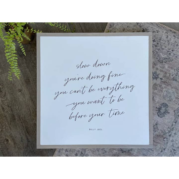 Billy Joel pour la vente par Chalked Signs