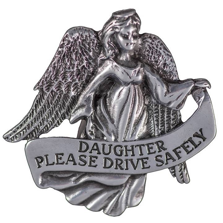 Abbey & CA Gift - Wholesale Car Decorative Charm - Women's - Daughter Angel Visor Clip