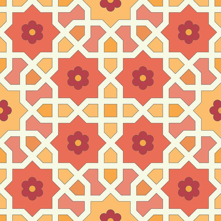 Marocco - Carta da parati di Fez per la vendita all'ingrosso da parte di Detroit Wallpaper Co.