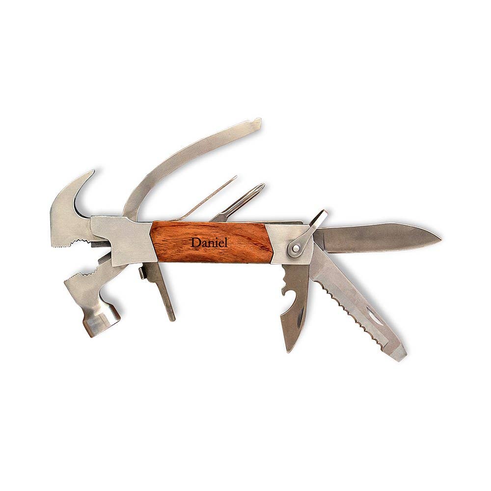 Weddingstar Inc. - Wholesale Handy Tool - Rose Wood Handle Hammer Multi-Tool1
