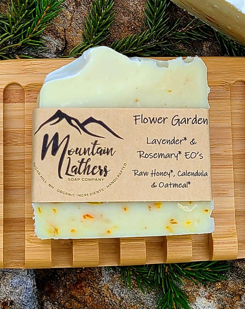 Mountain Lathers Soap Company - Vendita all'ingrosso Saponette - Giardino Fiorito