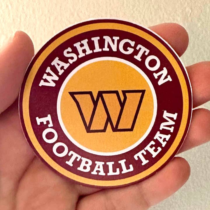 Autocollants/aimants pour l'équipe de football de Washington et de la NFL pour la vente par Oily Graphic Creations