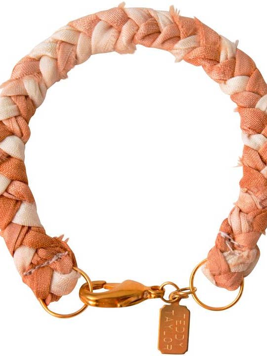 Maple Chai Silk Armband - Umweltfreundliche recycelte Seide für den Großhandel von Teddy Taylor Jewelry