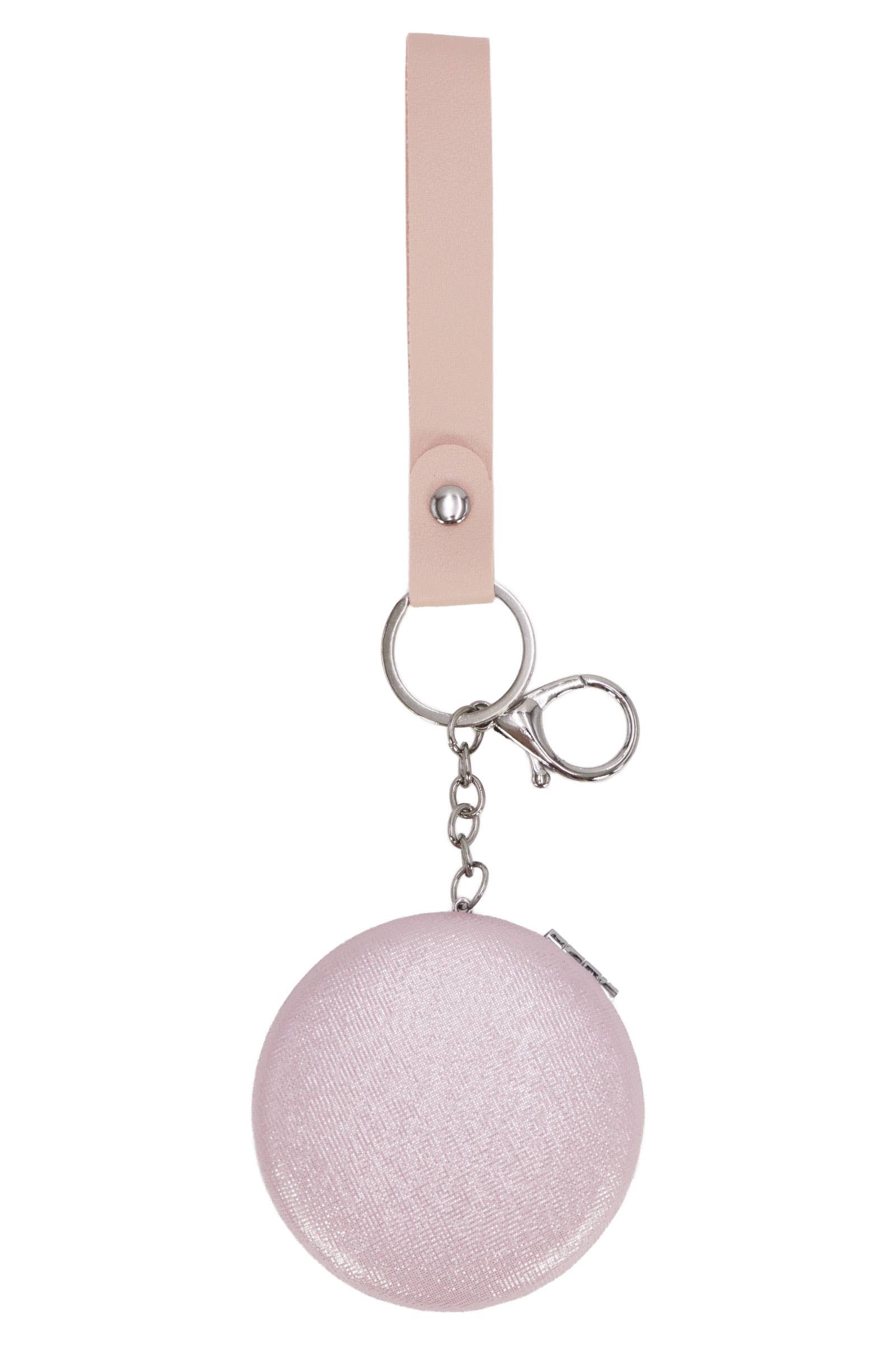 DIVERSE Pärlemorskimrande Macaron Kompakt Spegel Nyckelring för wholesale på Faire8