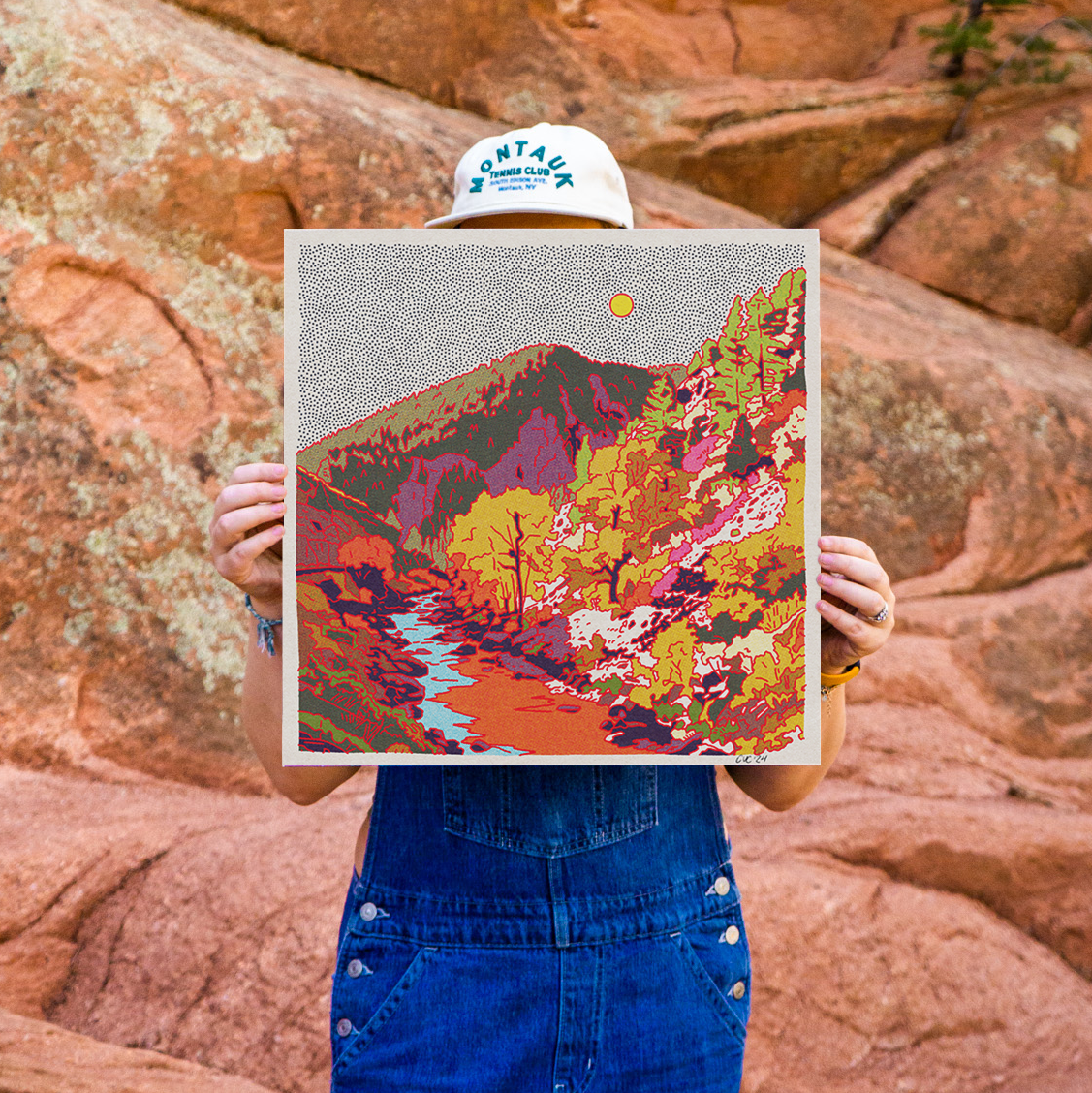 Caroline Clark - Wholesale Kunstprint - Noordelijke Berg #42