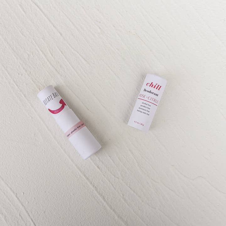 Plantish - Wholesale Deodorant - Unisex - Natural Deodorant Stick - Rose & Citrus1