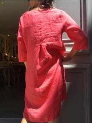 All colors Linen dress REF: 6584 for wholesale on Faire1