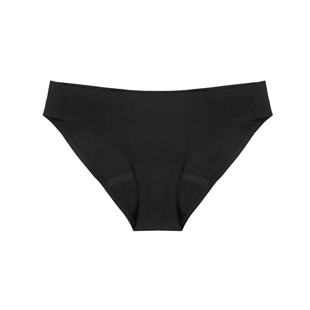 Curvy Fix – Engroshandel Menstruationsundertøj - Dame – Lavtaljede periodetrusser med fire lag og lækagesikring1