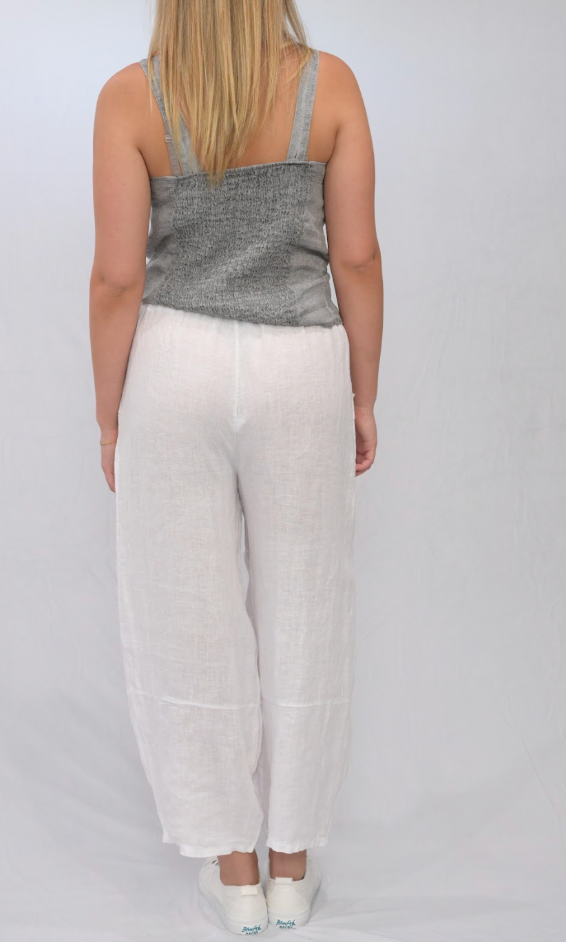 Merci Marie - Wholesale Pants - Women's - Linen Barrel Pants34