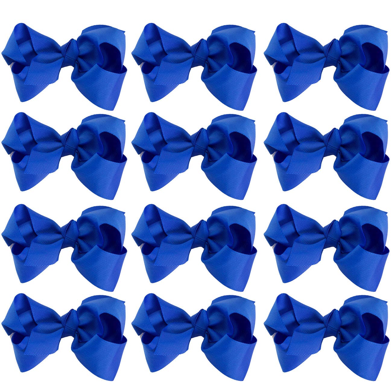 Hana - Wholesale Hair Bow - Kids - 8 Inch Hair Bow With Alligator Clip (12pc)15