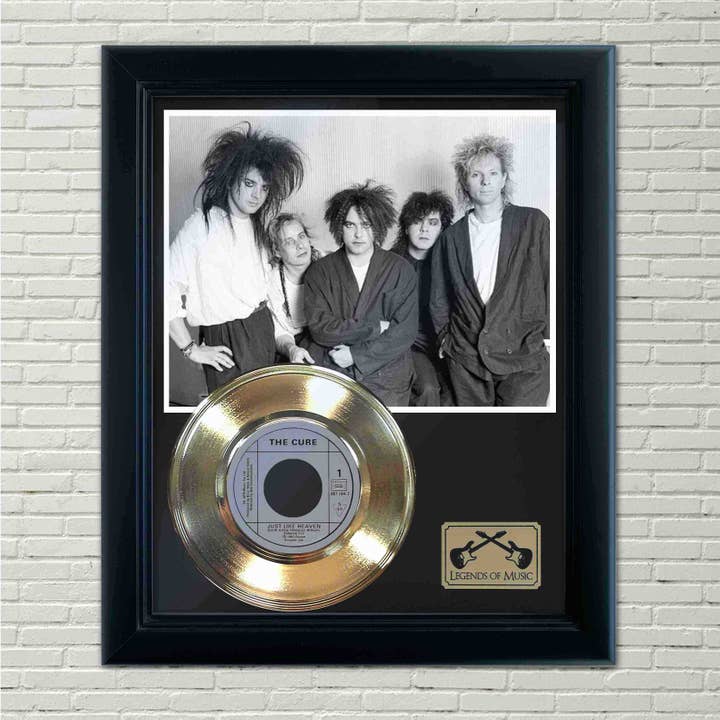 Cure "Just Like Heaven" Framed Record Display for wholesale by Gold Record Outlet