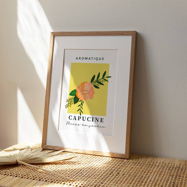 Graphijoy - Wholesale Poster - Nasturtium floral poster5