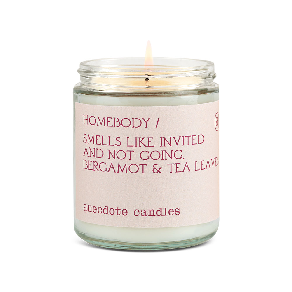 Anecdote Candles - Wholesale Jar/Filled Candle - Homebody Candle (Bergamot & Tea Leaves) Candle1