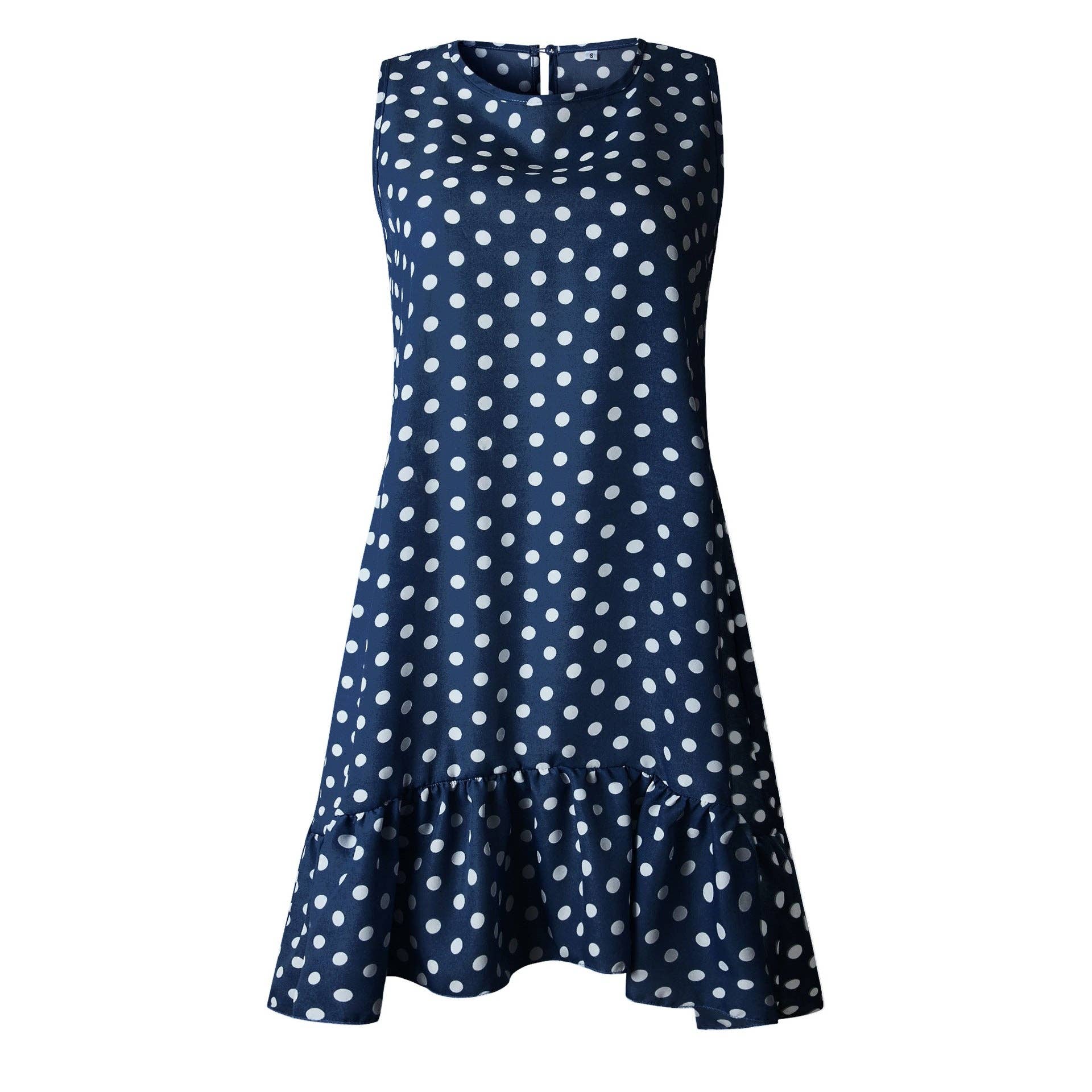 Sharon Tatem Fashion LLC - Wholesale Dress - Women's - Dress Sexy Boho Beach Sundress Women Floral Printed Polka Dot34