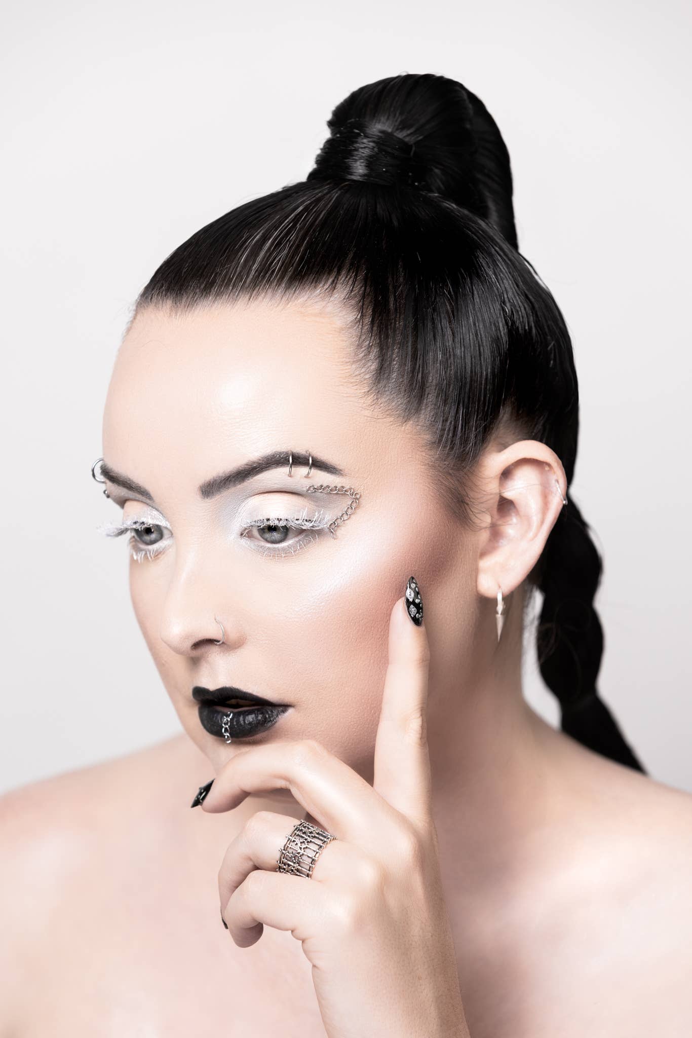 The Pretty Cult - Wholesale Cocktail/Statement Ring - Cemetery Walks Ring – Sterling Silver Gothic 1