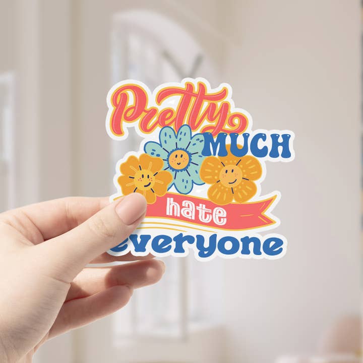 Wild Lucille x Decal Barn – wholesale Sticker – Sassy Sarcastic Sticker Decal Bundle - (50 Assorted)1