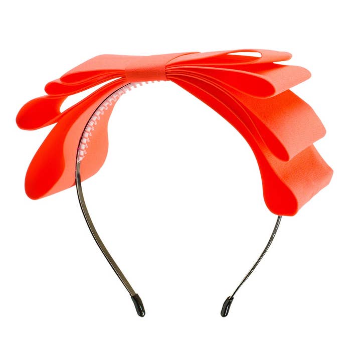 Golie Fluorescent - Orange Rouge Mini pour la vente par Amour Bows