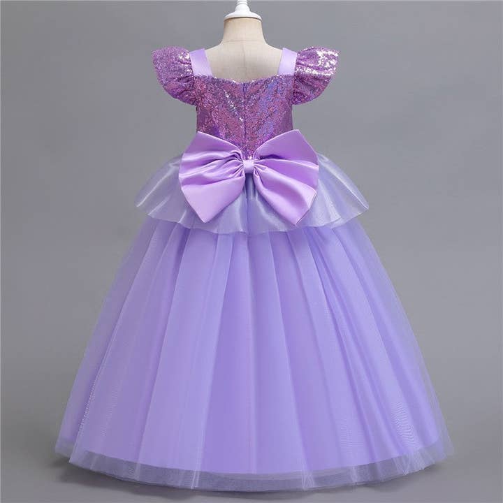 PURPLE Princess Sofia's Performance Gown For Little Girls for wholesale on Faire2