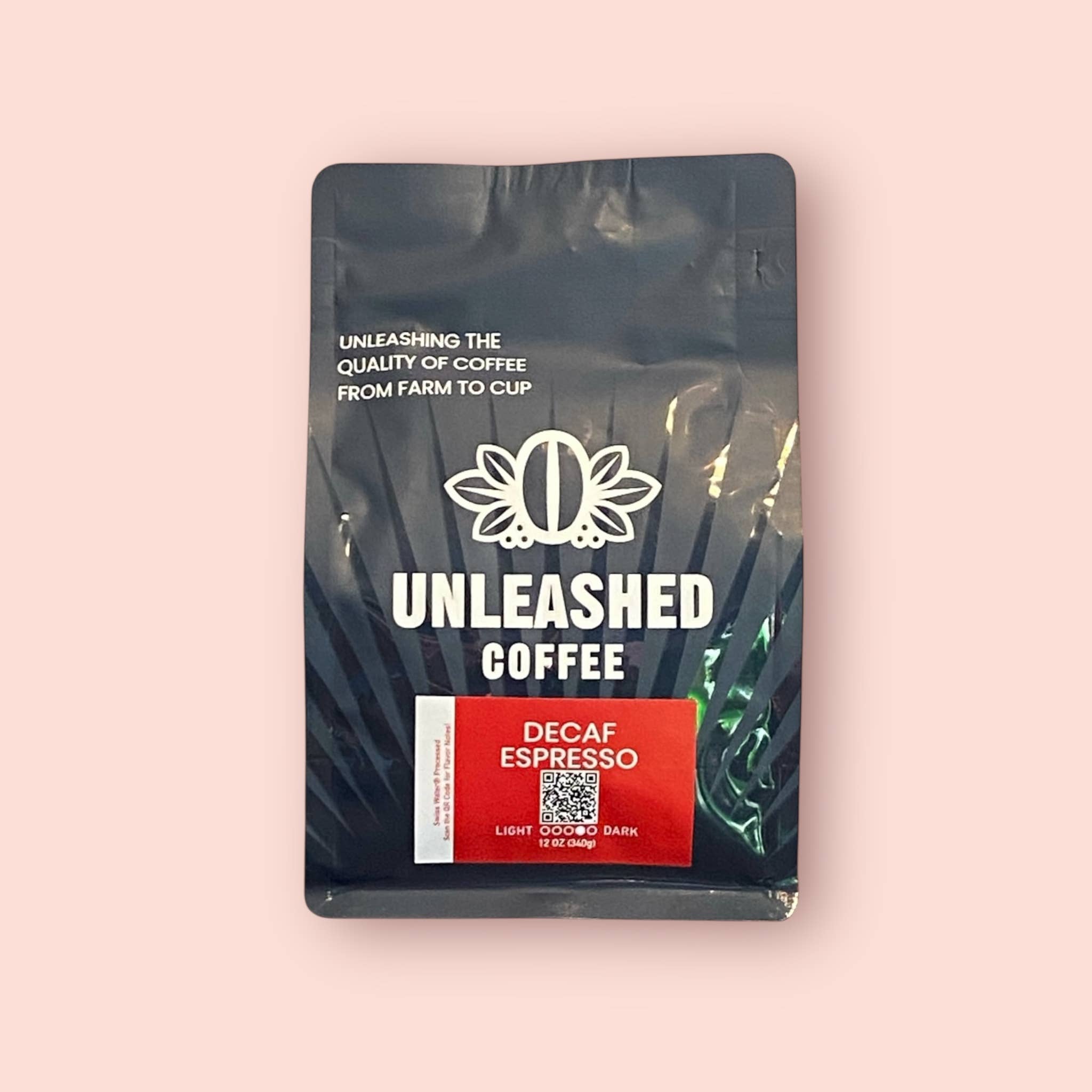 Unleashed Coffee Co LLC - Wholesale Coffee Beans - Decaf Espresso -Swiss Water® Decaf Coffee