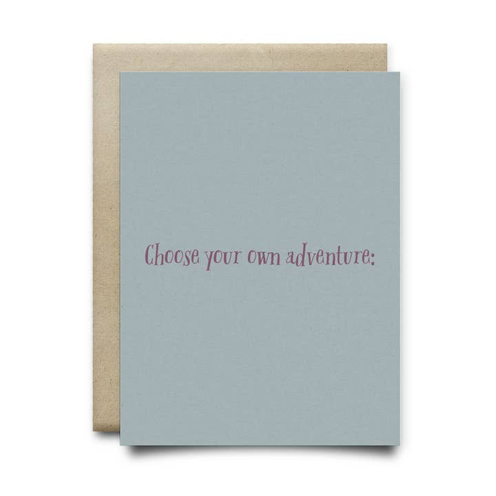 Choose Your Adventure for wholesale by Laurel Twist & Co.