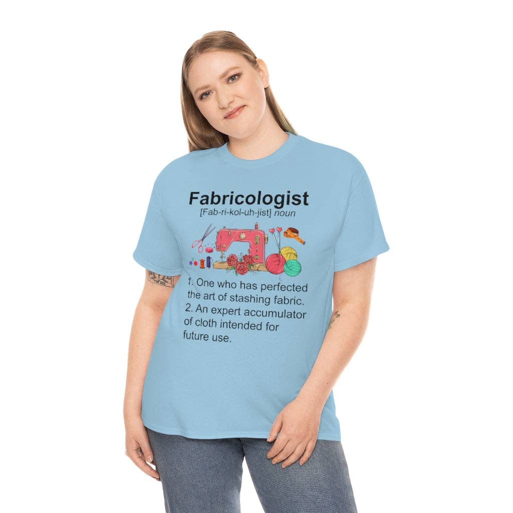 Teegarb LLC - Wholesale Screen Printed T-Shirt - Women's - Novelty Sew Quilt Patchworking Patching Needlework Lover Pun Humorous Tailors Sewing Repairing Stitcher Knitter39