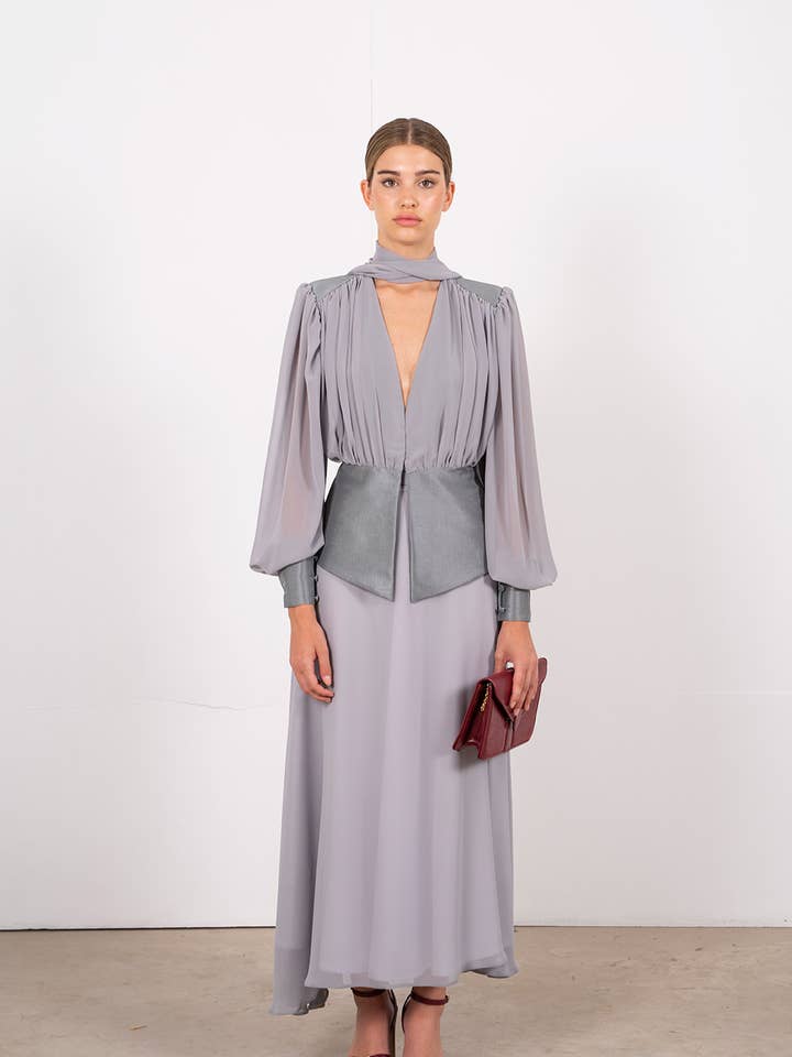 Melina Gray Jacket for wholesale by Strena (C.C. Ramos S.L.U.)